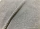 Good Shape Retention Athletic Knit Fabric , Grey Fabrics Used For Activewear