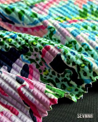 95% Recycled Polyester + 5% Spandex Knit Circular Machine Washable Recycled Polyester Fabric for Eco-Friendly Garments