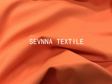 Orange Color Nylon And Spandex Material SPF 50+ For Yoga Wear 152CM Width