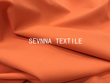 Orange Color Nylon And Spandex Material SPF 50+ For Yoga Wear 152CM Width