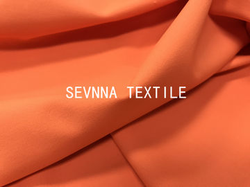 Orange Color Nylon And Spandex Material SPF 50+ For Yoga Wear 152CM Width