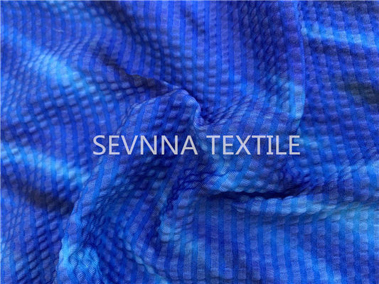 250gsm 73%Polyester + 27%Spandex Recycled Swimwear Fabric for Circular Knit