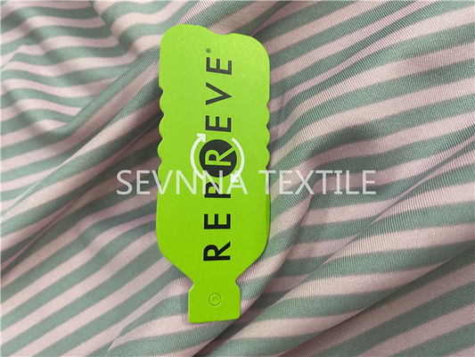 290-300gsm(can be adjusted) Spandex / Nylon Yoga Wear Fabric Recycled High Elasticity Yoga Knit Fabric