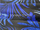 Sapphire Leaf Sustainable Poly Stretch Leggings Fabric Moisture Wicking