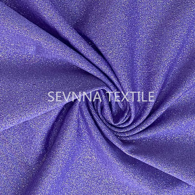 160gsm 48%Repreve Nylon + 15%Spandex + 37Metallic Activewear Knit Fabric for 4 WAY STRETCH, Ladies Swimwear, Casual