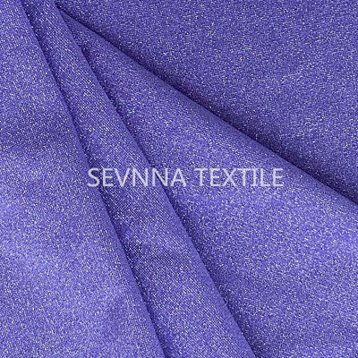 160gsm 48%Repreve Nylon + 15%Spandex + 37Metallic Activewear Knit Fabric for 4 WAY STRETCH, Ladies Swimwear, Casual