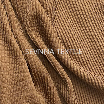 380gsm 94%Recycled Polyester + 6%Spandex Yoga Wear Fabric KN329