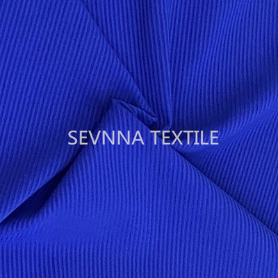 High Stretch Recycled Ribbed Swimwear Fabric 100cm Width