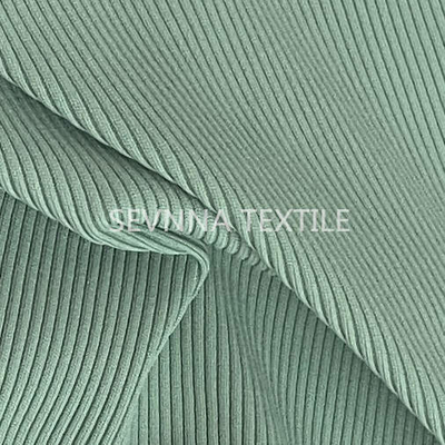 Eco Ribbed Recycled Swimwear Fabric Sustainable 130cm Width