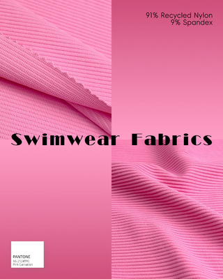Textured Swim Fabric 320gsm UPF 50+ Chlorine Resistant