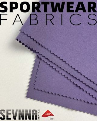 UV Protection Stretch Lycra Fabric with Quick Drying and High Durability for Activewear and Swimwear