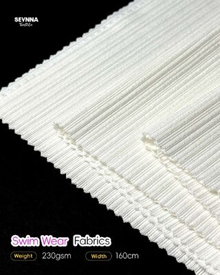 Recycled Polyester Double Knit Fabric with Jacquard Style and 160cm Width for Eco-Conscious Clothing