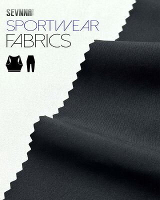 High Performance Biking Fabric with UV Protection and 190gsm Weight Made from 79% Recycled Polyester + 21% Spandex