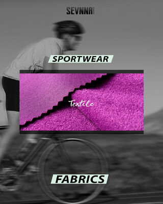 Anti-odor Technology 4-way Stretch 300Gsm Running Fabrics for Athletic Performance
