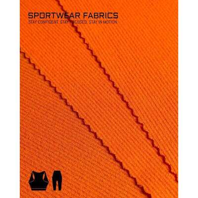 190GSM UPF 50+ Recycled PBT Ribbed Textured Tricot Swim Fabric SP7616