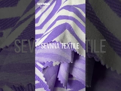 Durable Polyester Spandex Fabric with High Stretch and Color Fastness 2-5 Grade