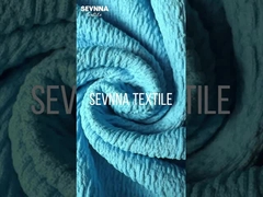 Solid Recycled Swimwear Fabric Breathable and Eco-Friendly for Sustainable Swimwear