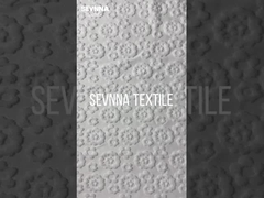 Textured Swim Fabric 95% Recycled Polyester High Chlorine Resistance