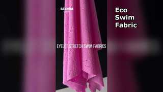 Men Recycled Swimwear Fabric Sustainable Comfortable Textile Designed for Adults Ideal Swimwear Manu