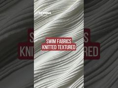 Eco Friendly Swimwear Fabric recycled stretch fabric designed for long lasting comfort and performan