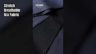 High Breathability Moisture-Wicking Seamless Sport Bra Fabric for Activewear and Athletic Brassiere