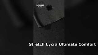 High Elasticity Stretch Lycra Fabric with Moisture Wicking and UV Protection for Activewear