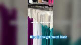 SP7915 Ultra Lightweight Stretch Fabric for Performance Running Tops